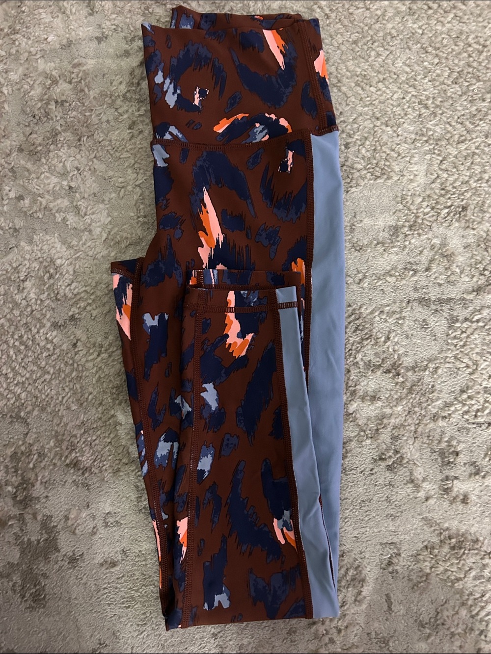 High-Waist Aerie Abstract Print Leggings